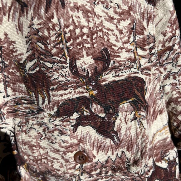 Vintage J.Crew Camo Western Pattern Shacket - Picture 3 of 7